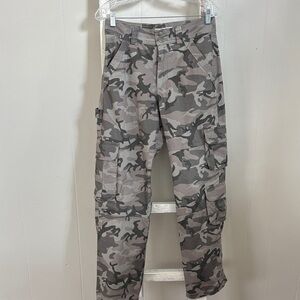 Abercrombie & Fitch Camouflage Straight Leg Pants